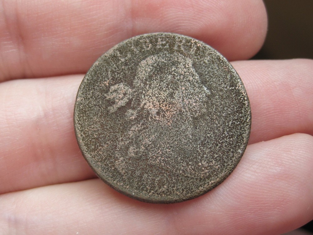 1800-1807 Draped Bust Large Cent Penny- Stemless