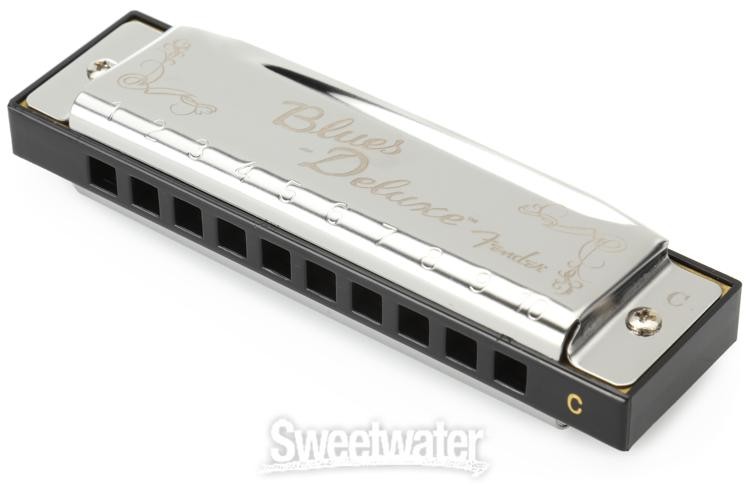 Fender Blues Deluxe Harmonica - 7-pack with Case