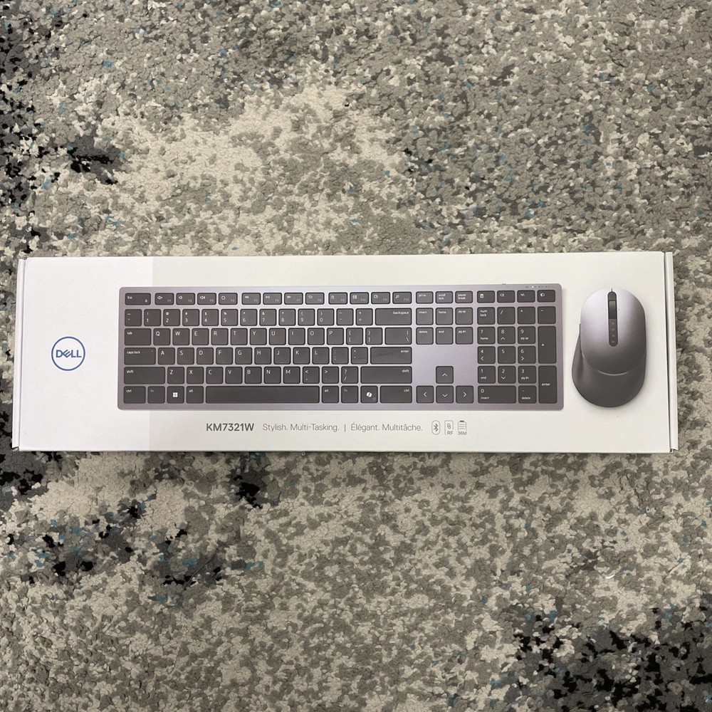 Dell Pro Plus KM7321W Multi-Device Wireless Keyboard and Mouse