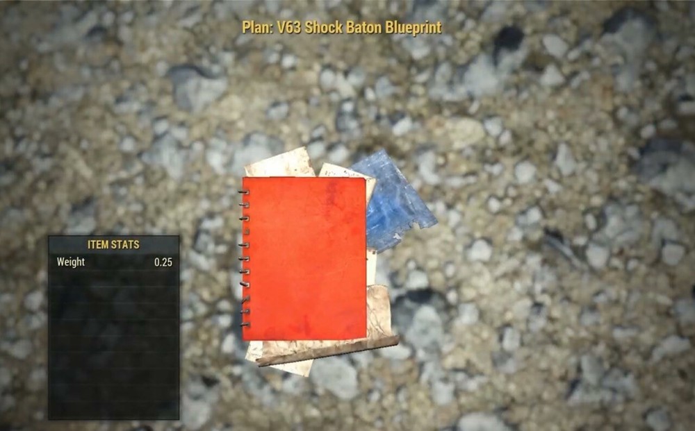 (Xbox) V63 Shock Baton Blueprint Plan