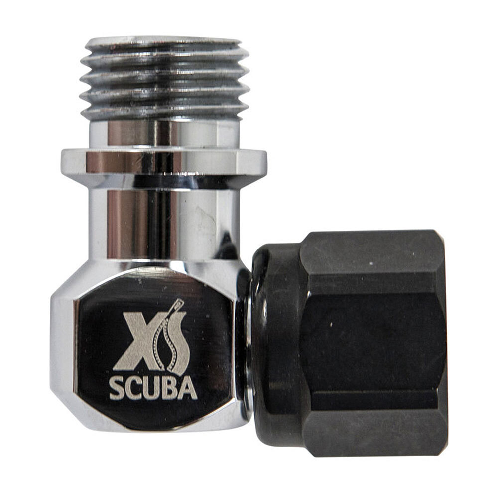 XS Scuba Low Pressure 90 Degree Right Angle Adapter