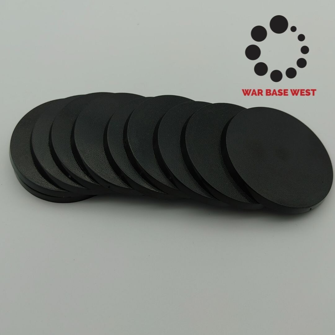 Lot Of 10 60mm Round Bases Used For Warhammer 40k & AoS GW Monstrous Bitz 60mm