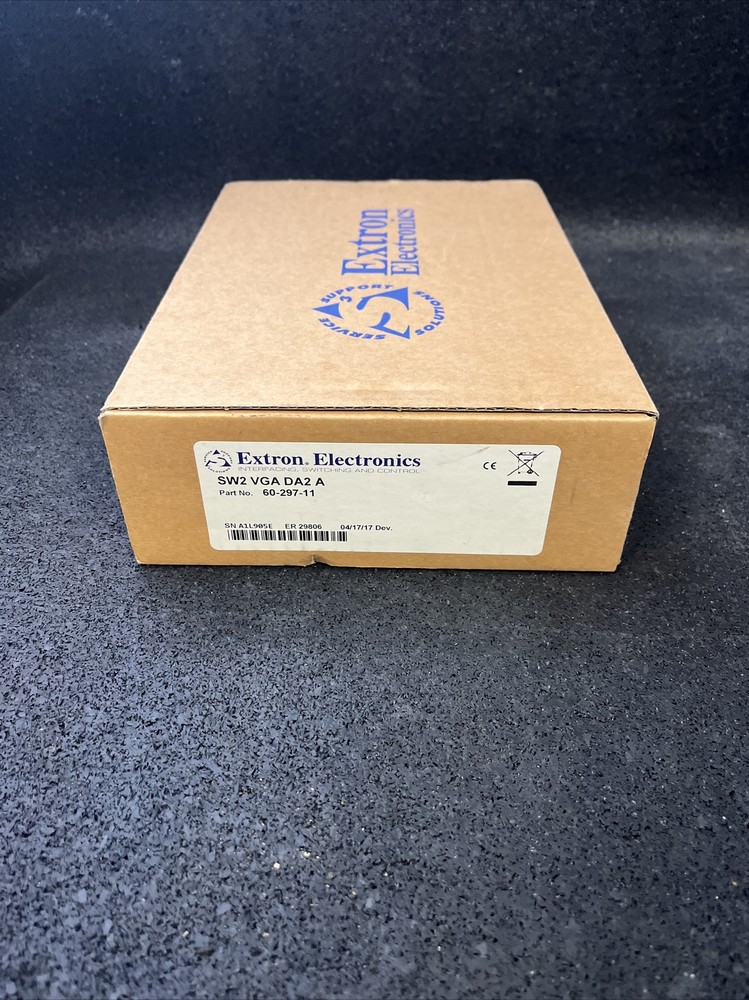 NEW -  Extron SW2 VGA DA2 A Video Switcher