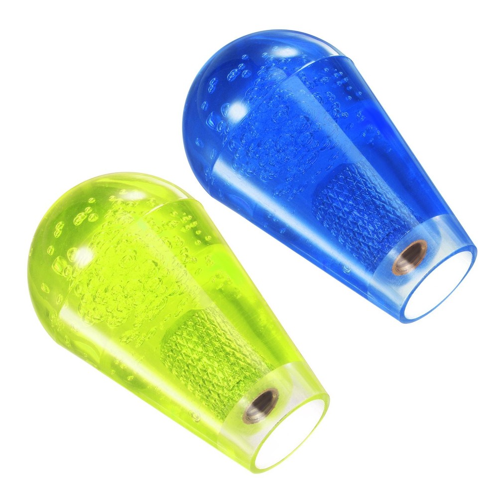 Ellipses Oval Joystick Top Ball Head Arcade Knob Yellow Blue