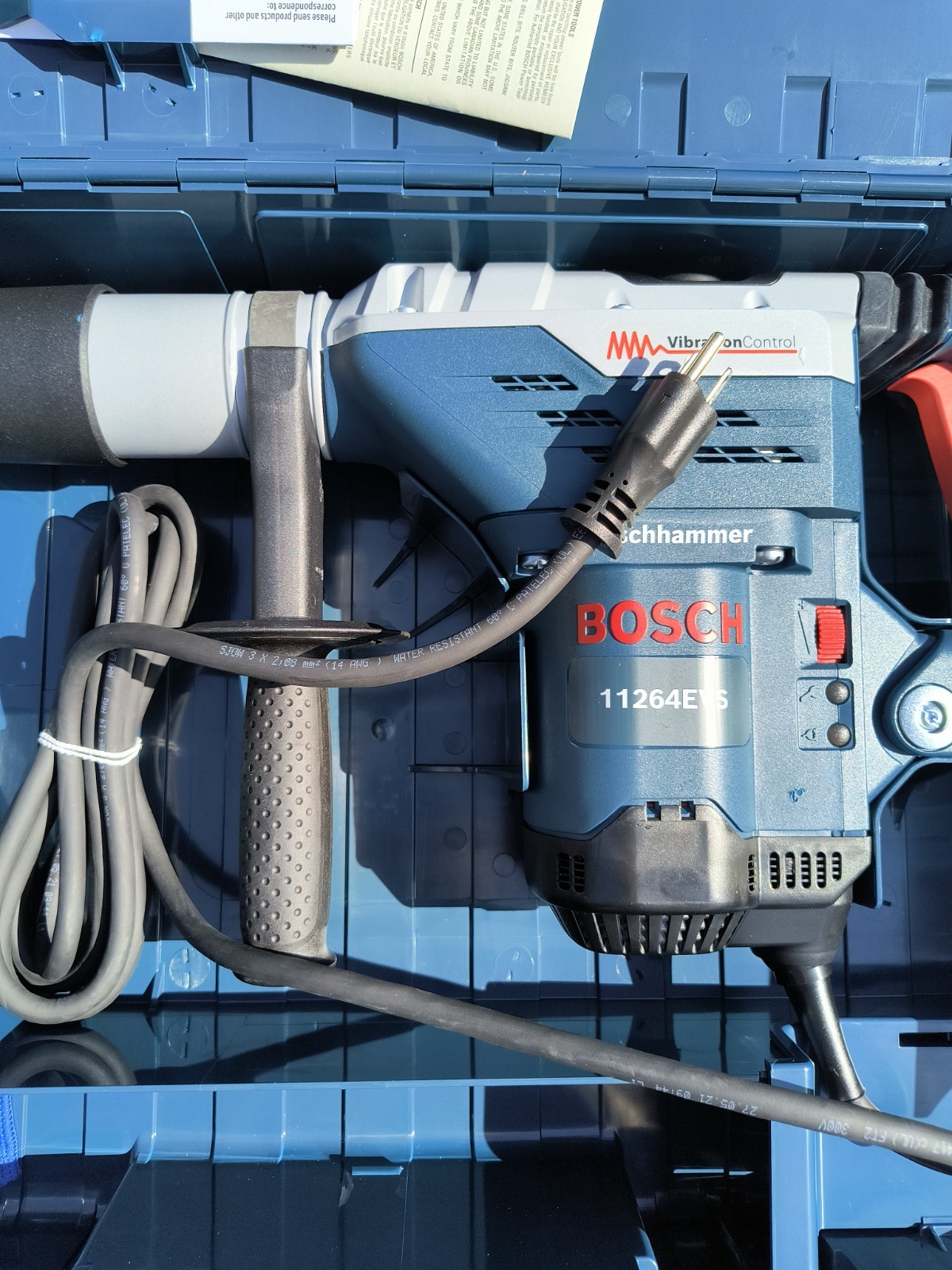 Bosch 11264EVS 13 Amp Corded 1-5/8 in SDS-Max Variable Speed Rotary Hammer Drill