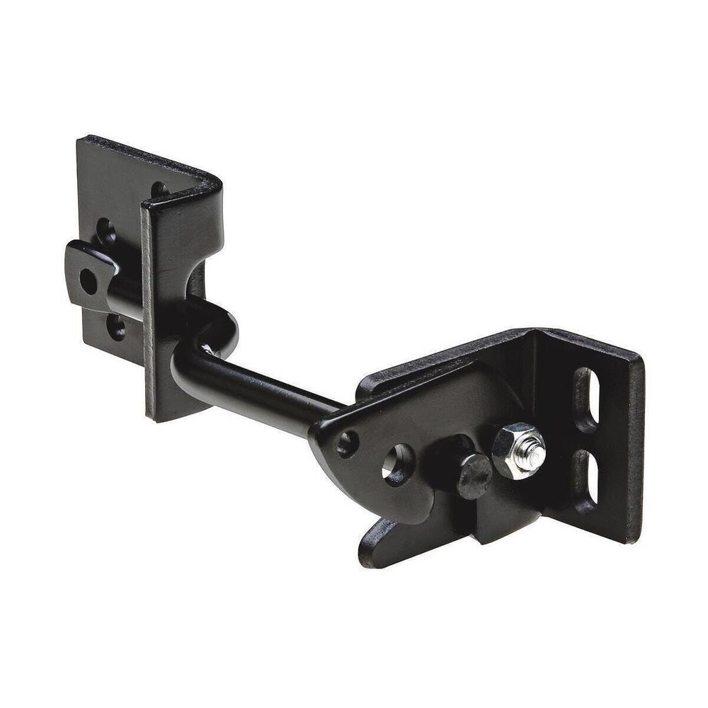 National 8" Blk Gate Latch