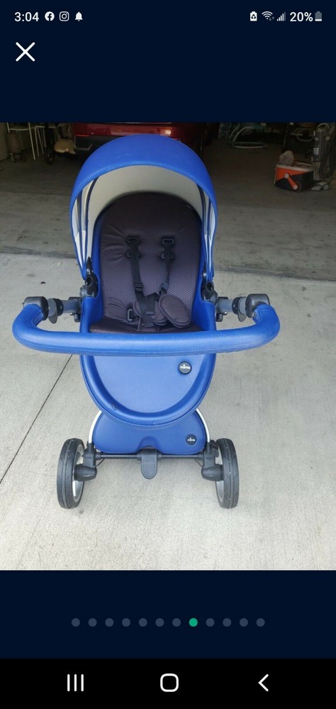 Mima Xari Royal Blue Black Chassis & Starter Pack
