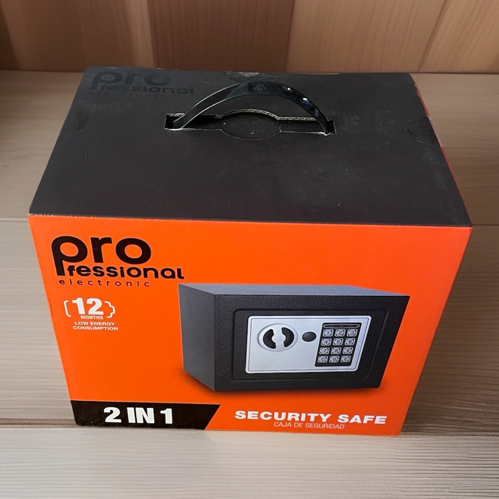 NEW Pro-electronic Safe For Home or Office Keys or Passcode- NIB