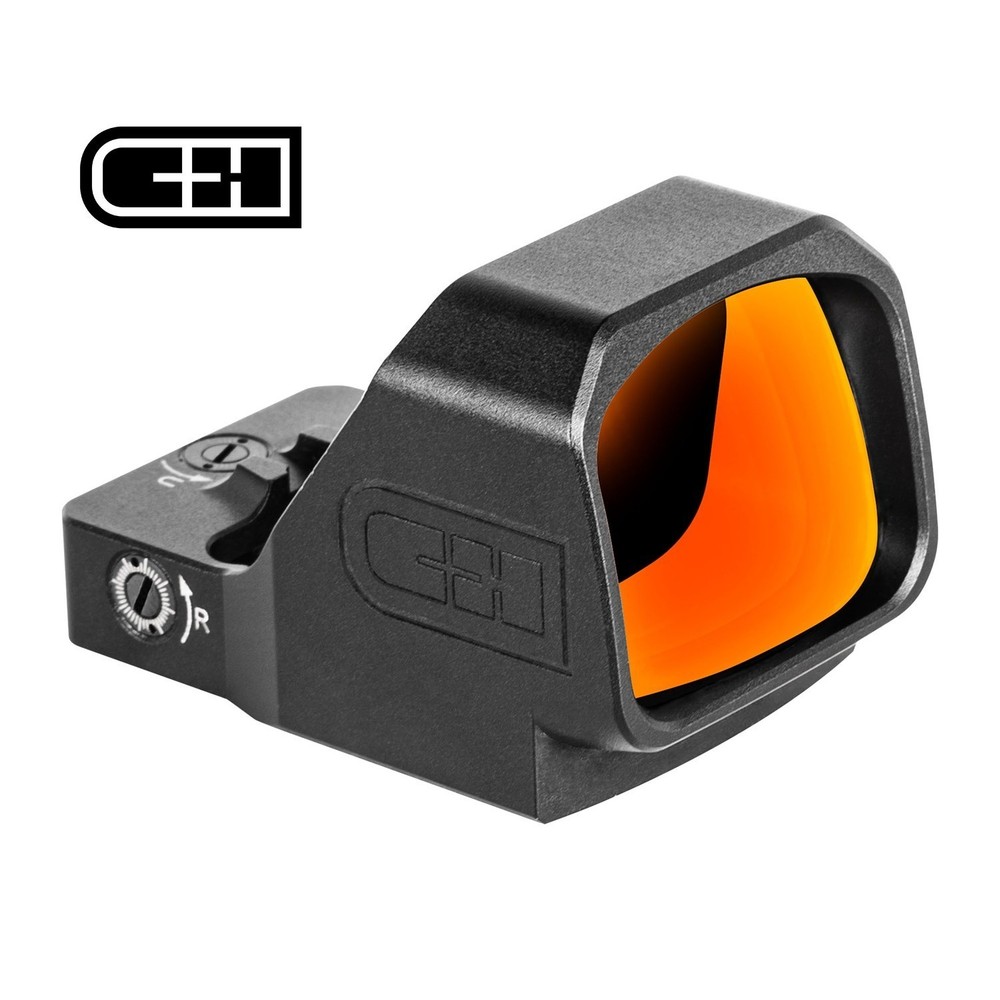 C&H COMP Max Red Dot Optic, Multi-Reticle, RMR Footprint #RD-COMP-MAX-RD-MR-BLK