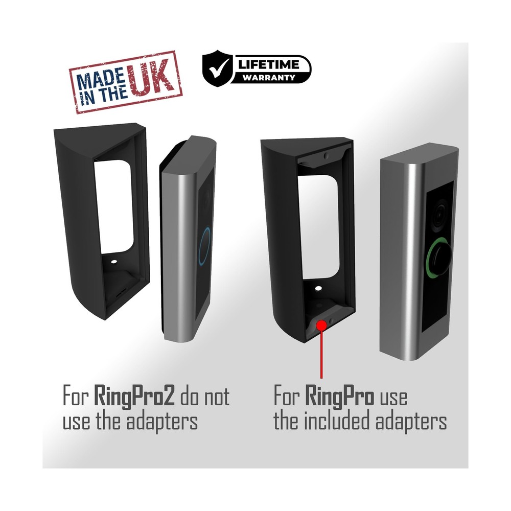 | Wedge Compatible with RingPro & RingPro 2 Video Doorbell | Angle ... Fast Ship