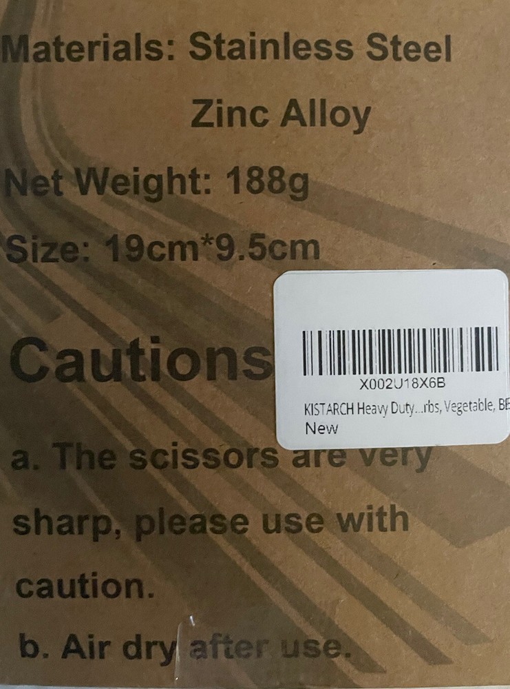 Stainless Steel Kitchen Scissors