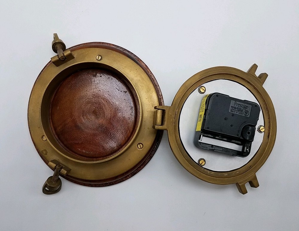 Sarreid Ltd Porthole Clock
