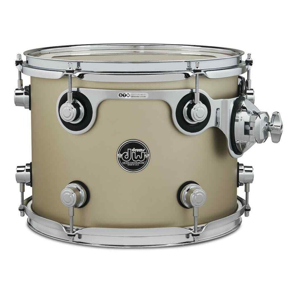DW Performance Tom 13x9 Hard Satin Gold Mist