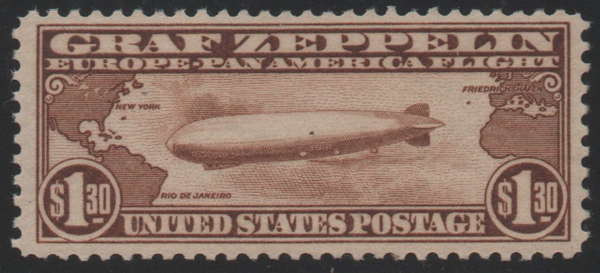 US Sc #C14 MNH F/VF Zeppelin Stamp PSE CERT