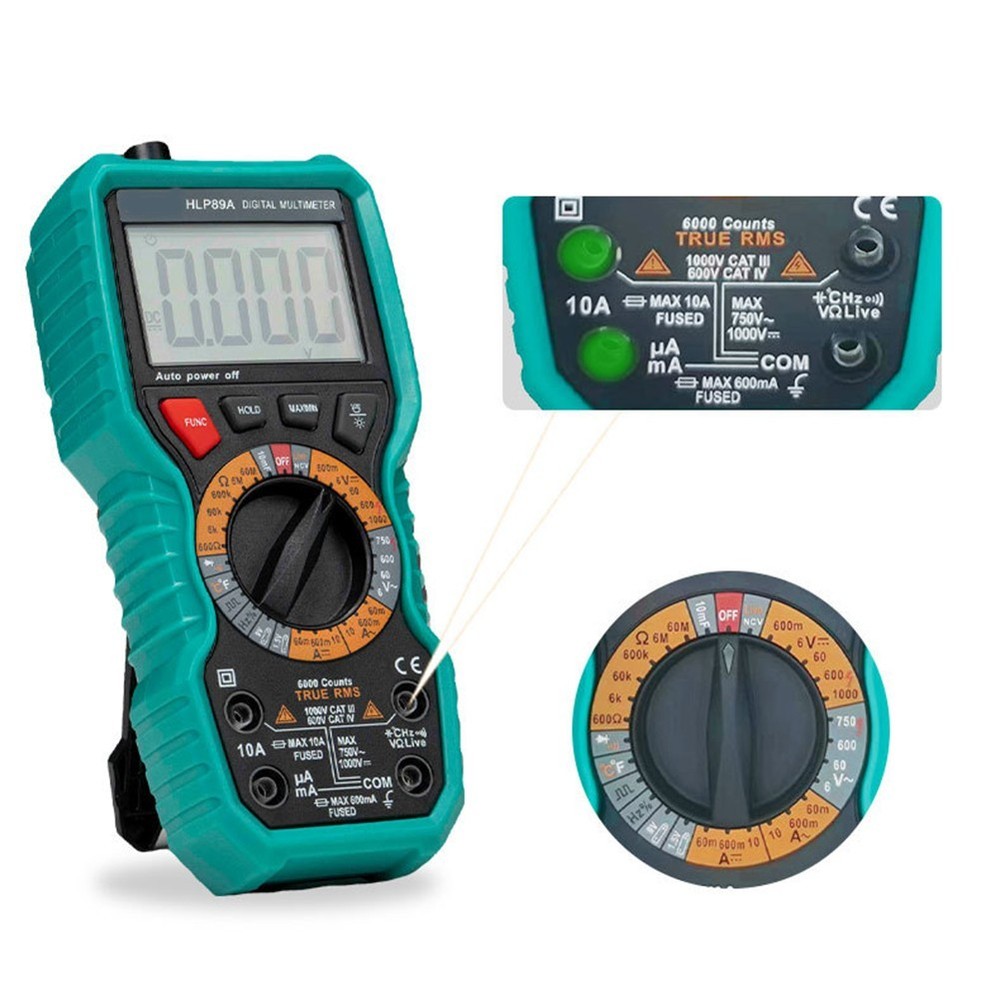 ABS Material Digital Multimeter NCV Multimeter High-precision Measurement