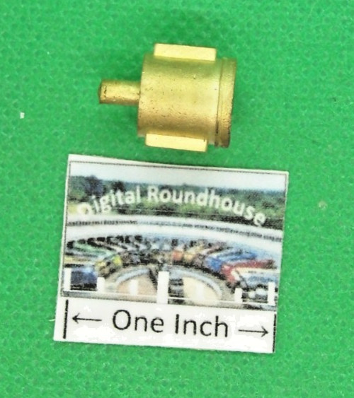 Digital Roundhouse Barrel Headlight - Dimensions Below