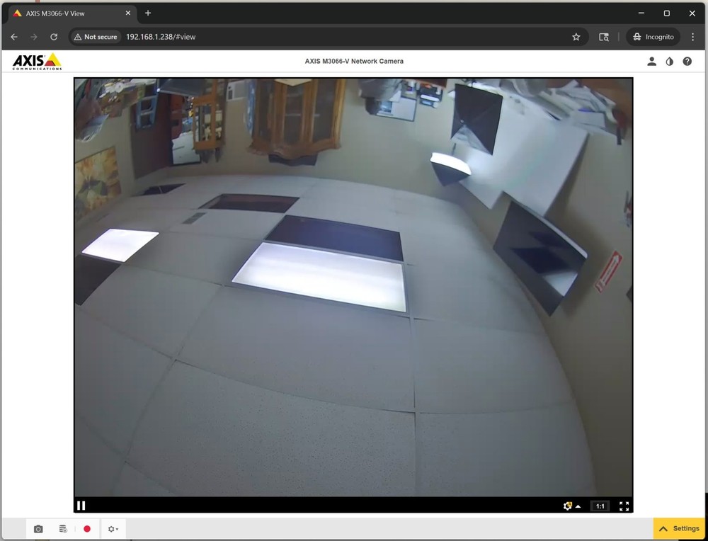 Axis M3066-V Network Camera 01708-001 [CTLA]