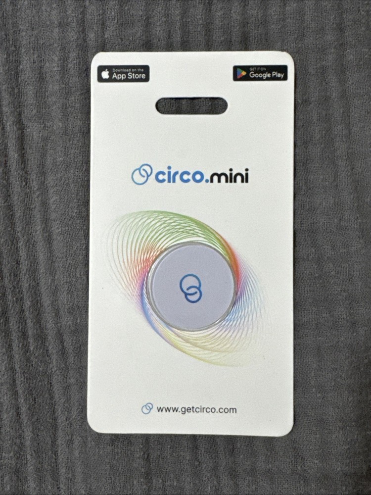 Circo Mini Smart Digital Business Card NFC Bluetooth Tag New In Package