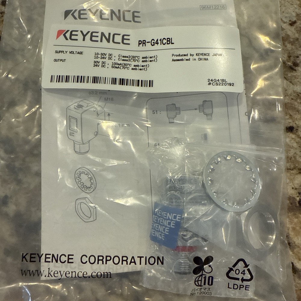 Keyence PR-G41CBL