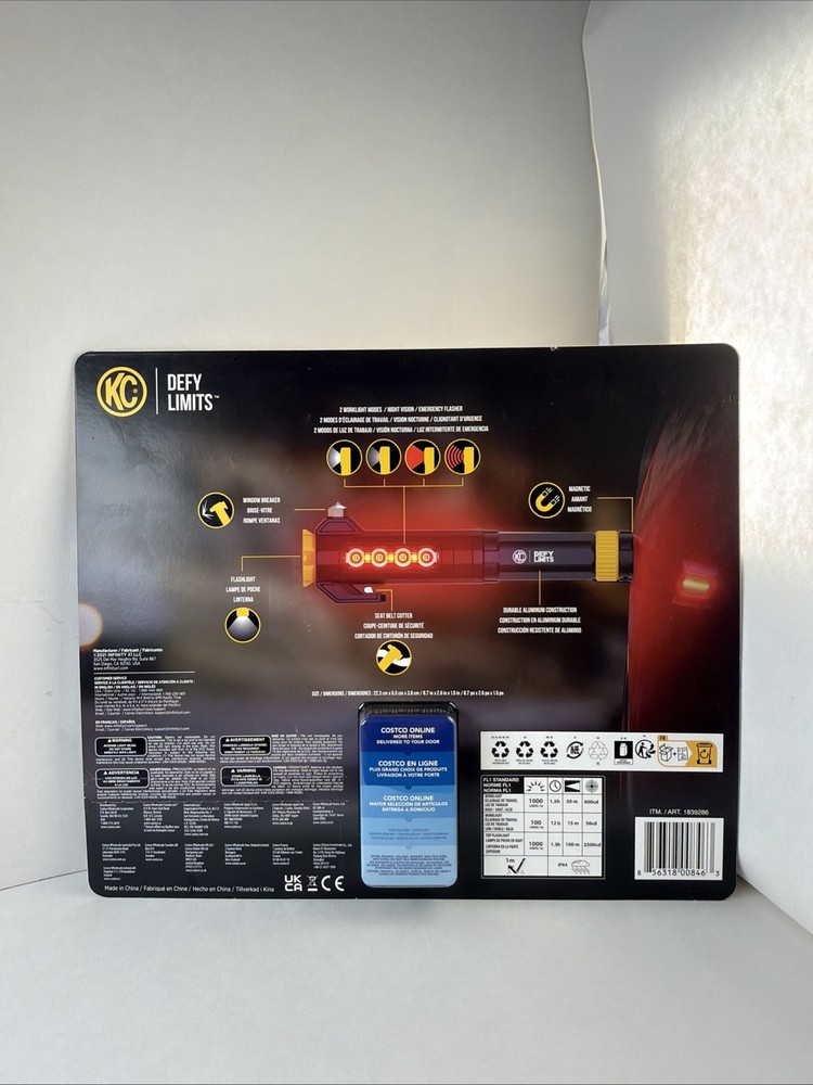 KC Auto Light Emergency Tool,l 2-Pack