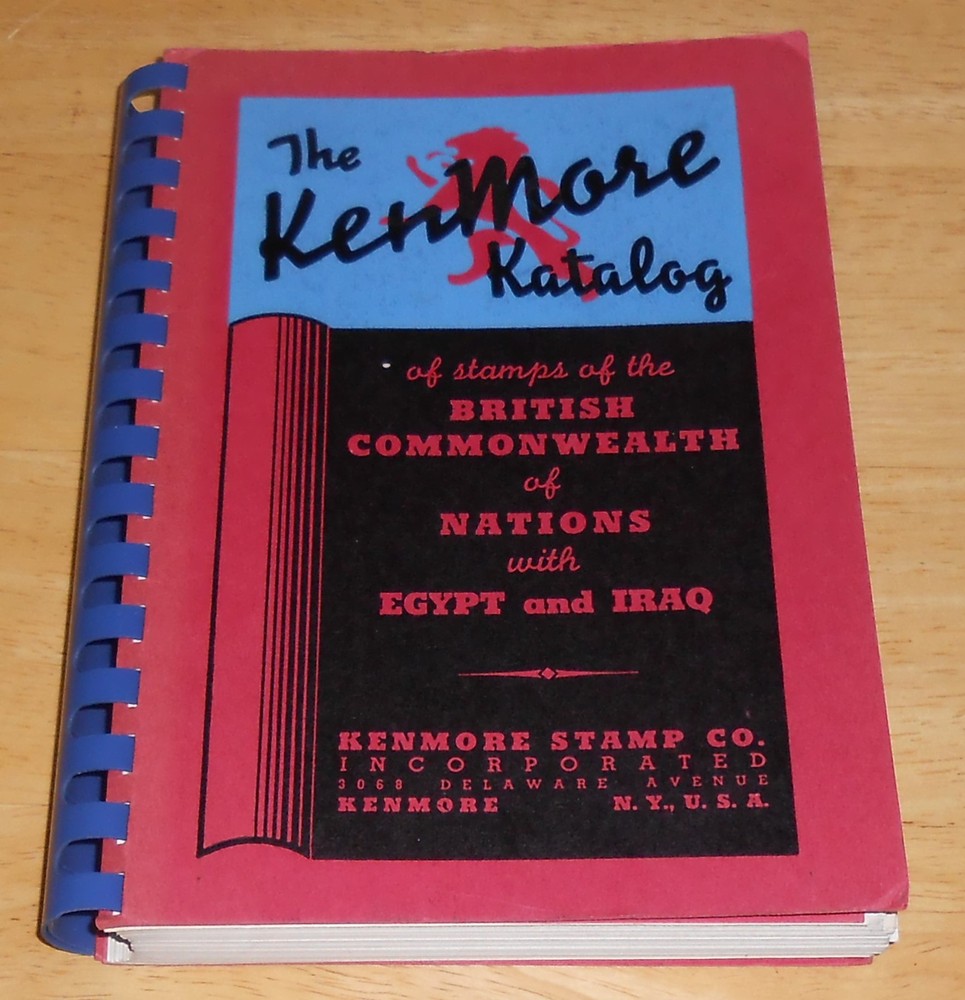 1939 KENMORE STAMP KATALOG - Catalogue British Commonwealth