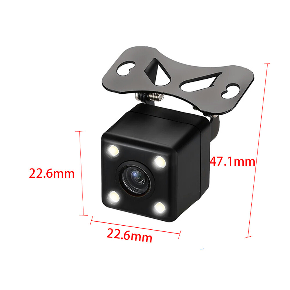 4LED Car Rear View Reverse HD Backup Camera Waterproof Parking Night Vision 170°