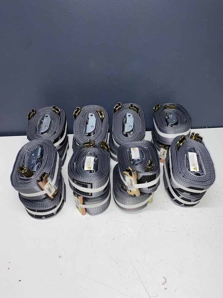 CARGO STRAPS FOR E TRACK 16’ E-TRACK SET OF 16