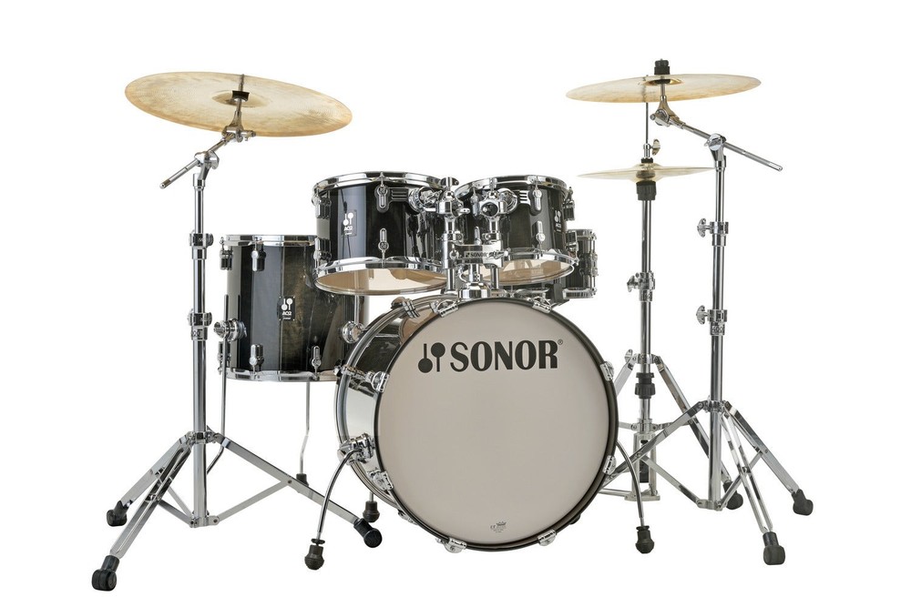 SONOR AQ2 MAPLE STUDIO SET-Transparent Black