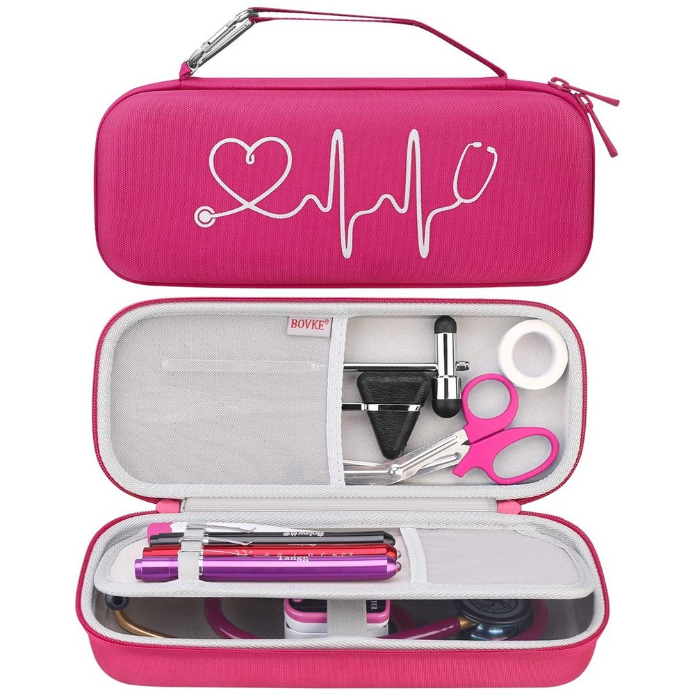 BOVKE Stethoscope Case Littmann Classic III Raspberry
