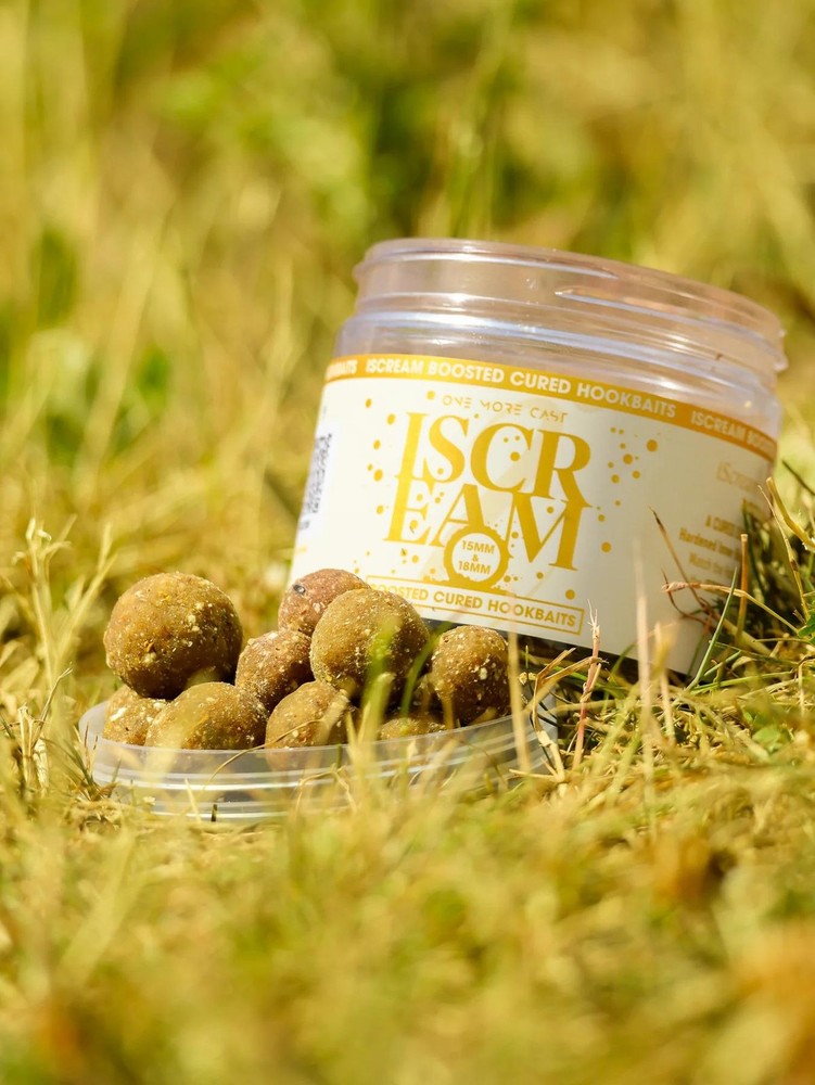 One More Cast iScream Boosted Cured Hookbaits / Carp Fishing Baits