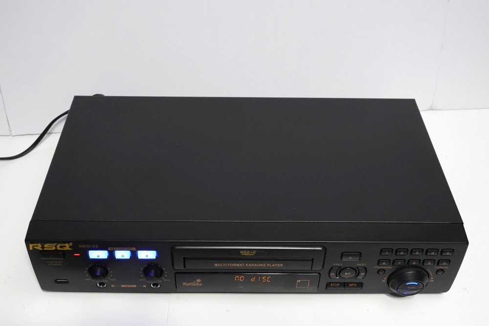 RSQ NEO-22 MULTI-FORMAT KARAOKE PLAYER TESTED WORKING