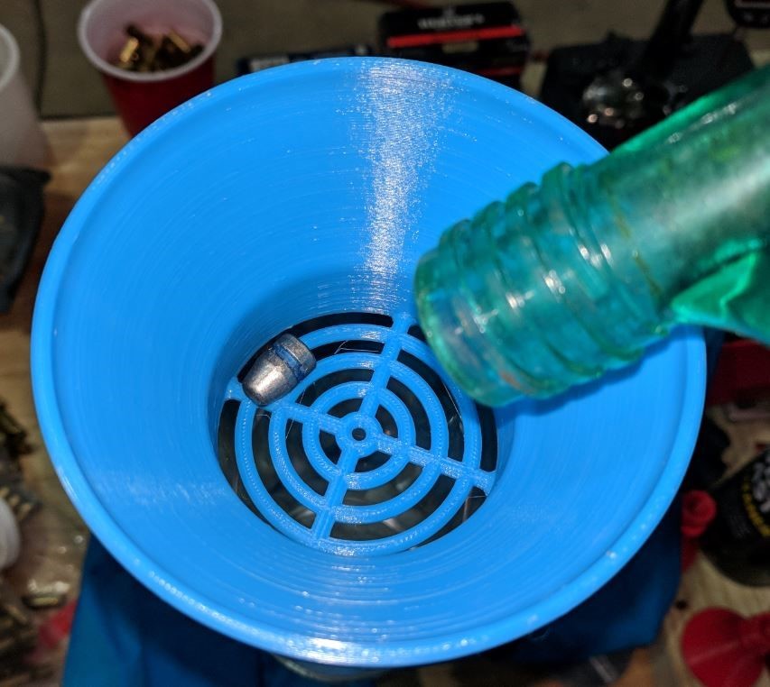 POWDER FUNNEL and COMPONENT SEPARATOR for the Dillon Powder Dispenser