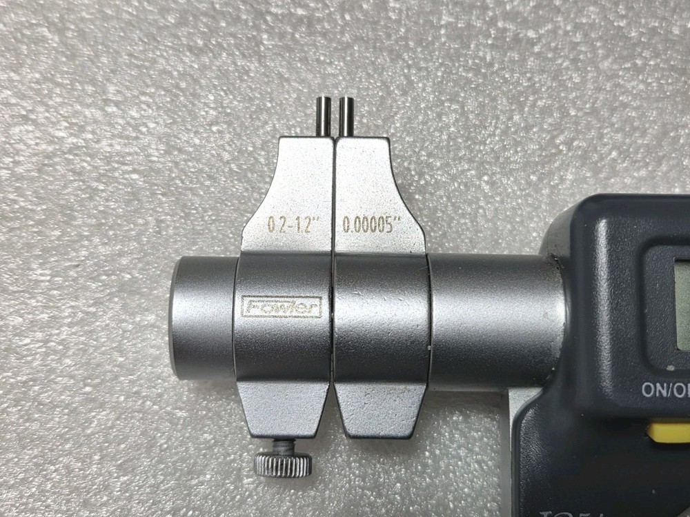 Fowler 54-860-275-0 Electronic IP54 Inside Micrometer, Range 0.2"-1.2" ☆Nice☆