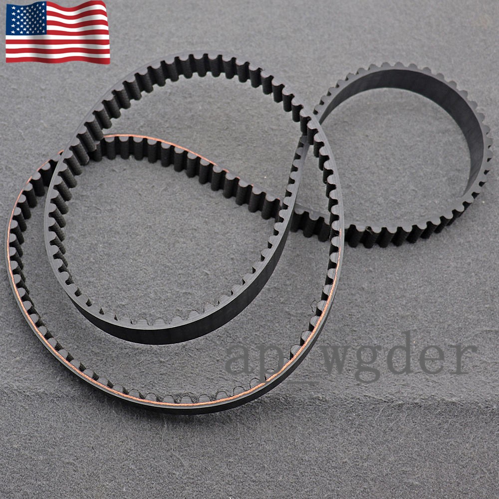 New Rear Drive Belt For Harley Davidson 24mm Pulleys 140T #PCCB-140-1