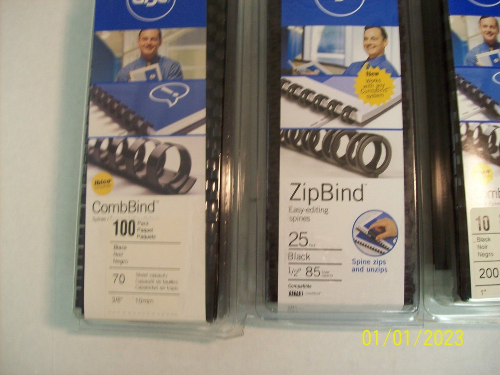 GBC Docubind P100 Binding System including 185 Binding Combs