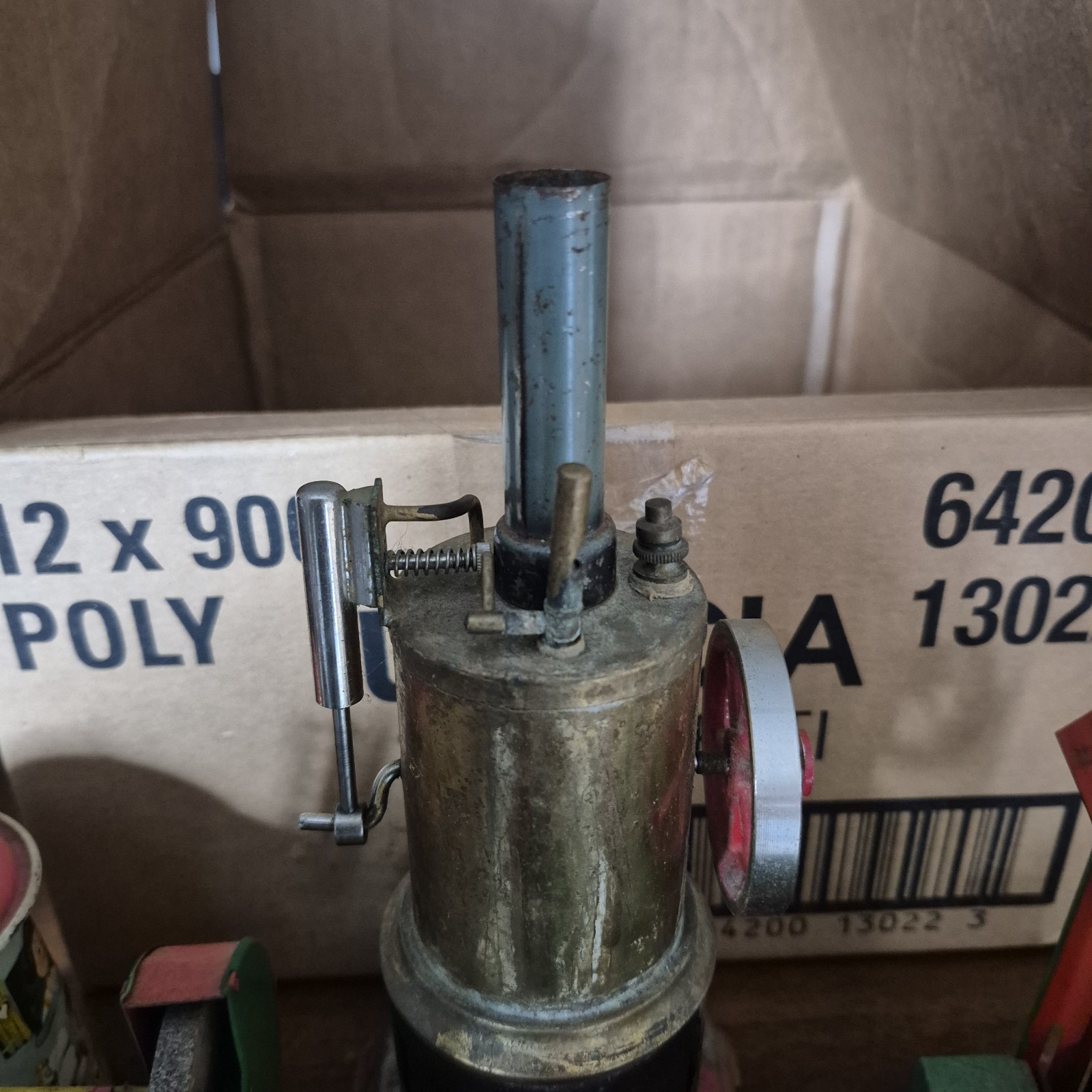 Vintage Fleischmann 105-1 Vertical Live Steam Engine Western Lot Gremany