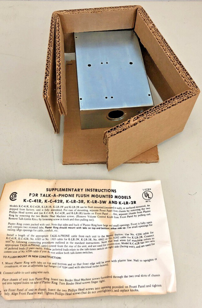 Talk-a-Phone L-PR NEW NIB