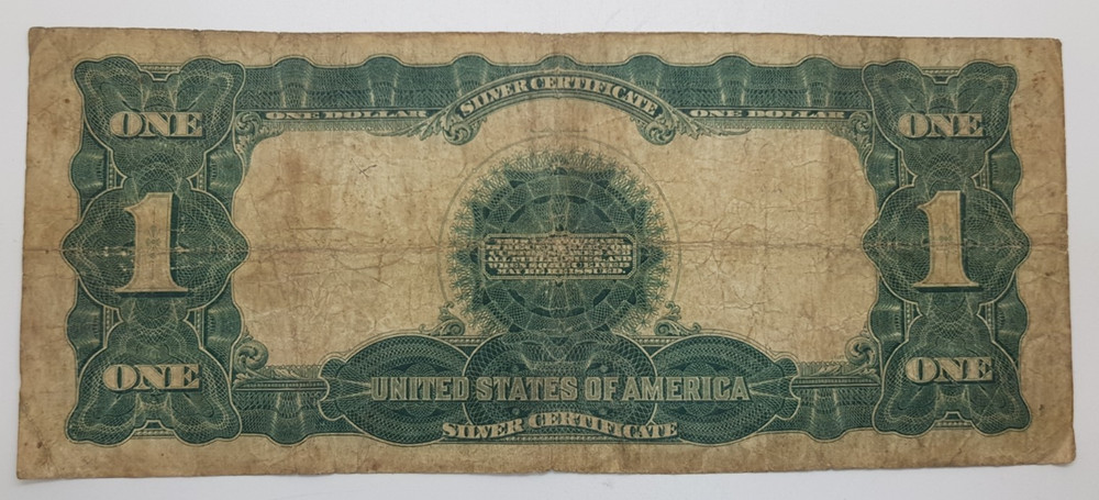 1899 $1 Silver Certificate Black Eagle Note V60648185A