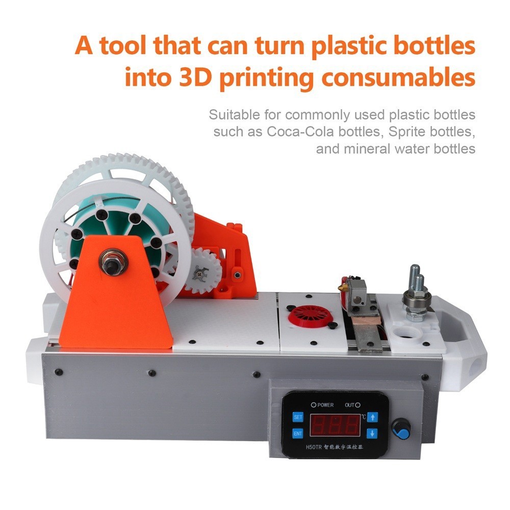 DIY Filament Maker Machine 3D Printer Filament | Desktop PET Recycler & Extruder