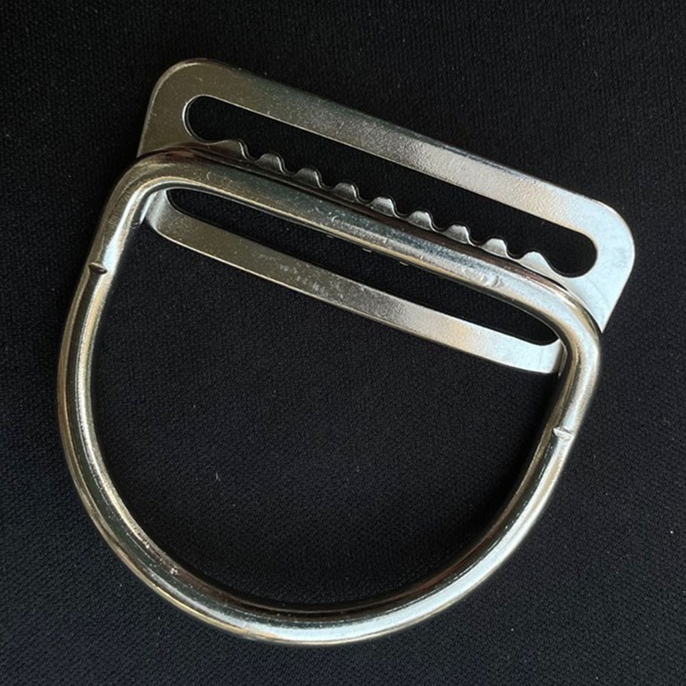 Diving D-ring Functional Scuba Diving Strap Keeper Corrosion-resistant D-Ring
