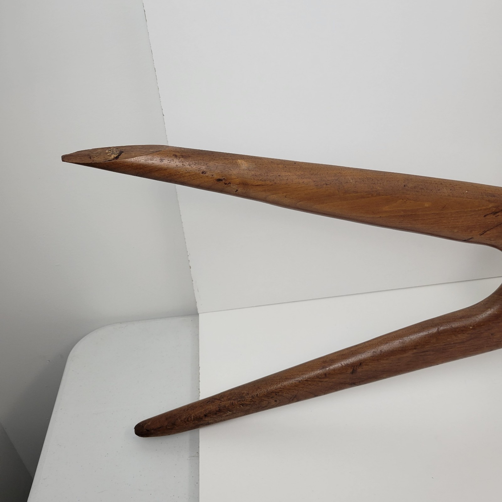 Vintage Adrian Pearsall Mid Century Walnut Jacks Coffee Table