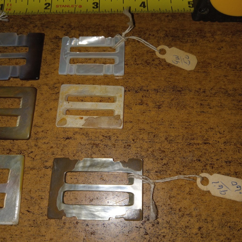 Bakelite Clothes Buckles Vintage
