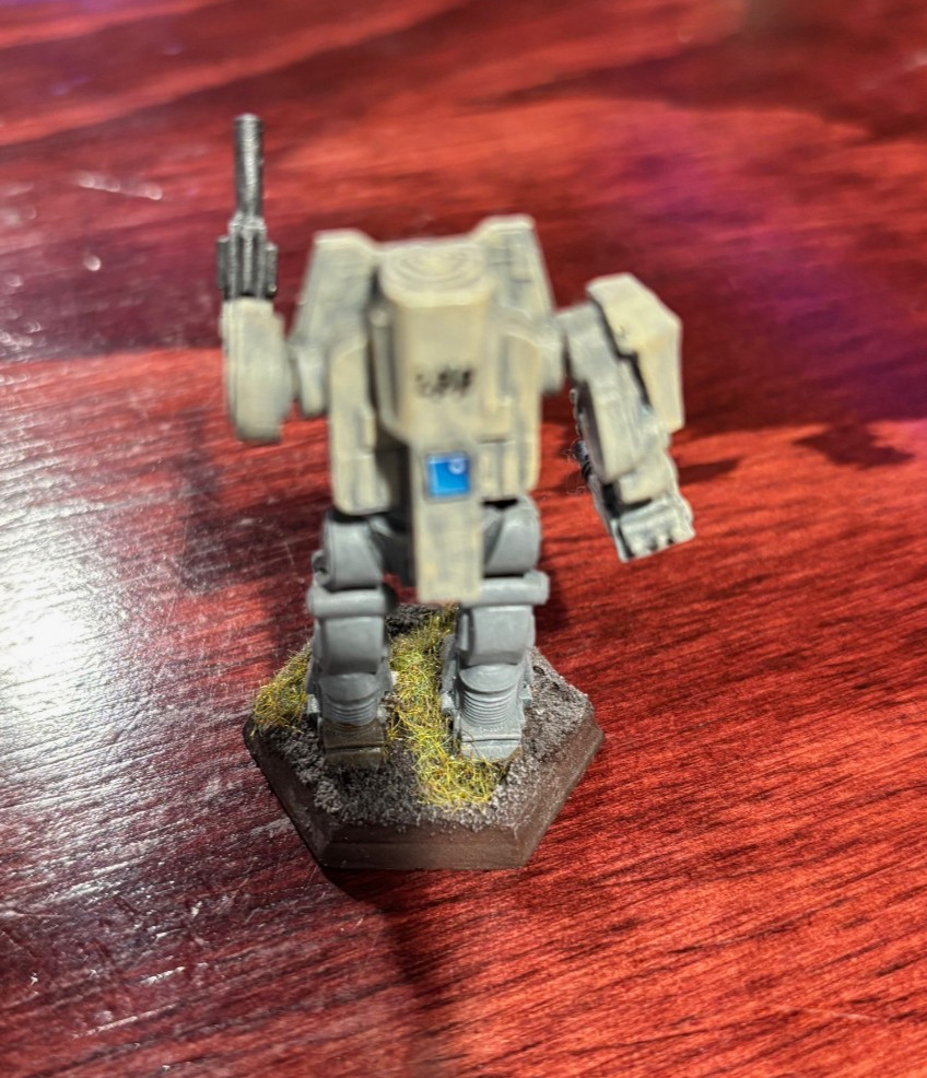 Battletech Painted Metal Miniature "Gladiator" Clan Wolf Beta Galaxy Based