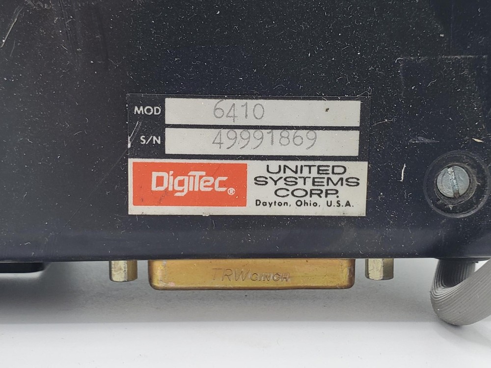 Digitec 6410 Timer/Printer(?), United Systems, Dayton, OH – Vintage Electronics