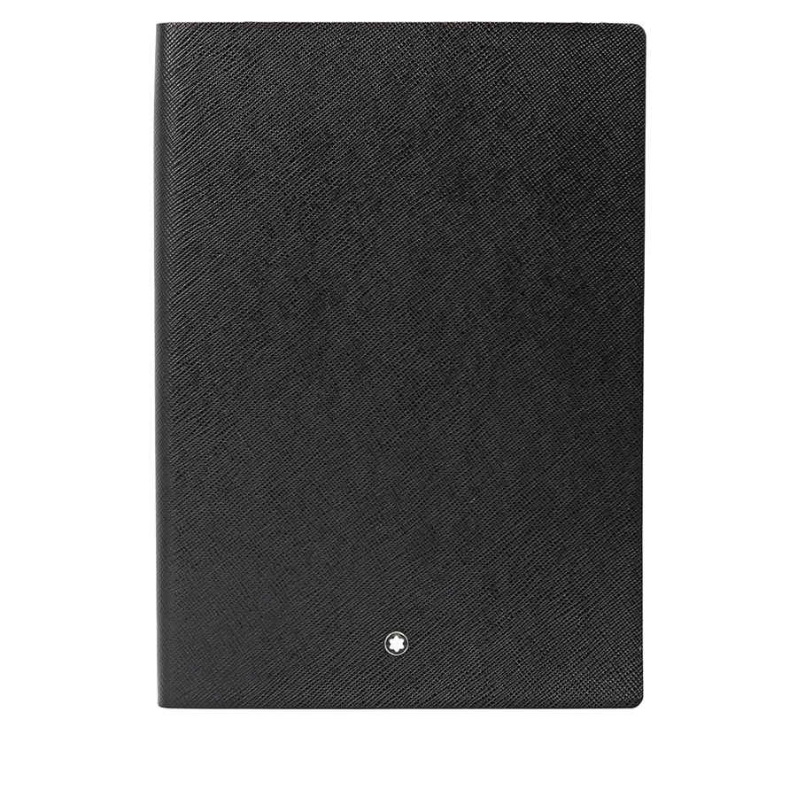 MontBlanc Stationery Lined Notebook- Black 113294