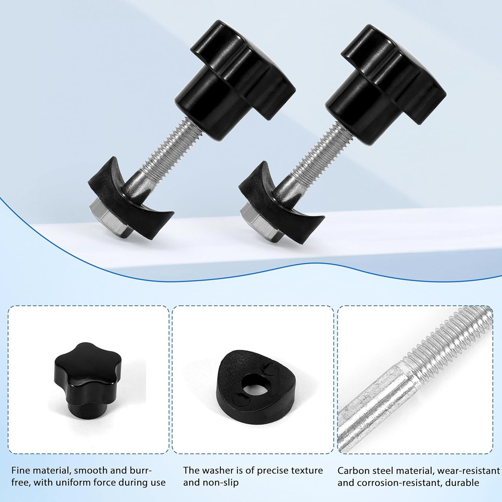 2 Sets Rollator Walker Replacement Parts，Complete Walker Accessories Kit with 4