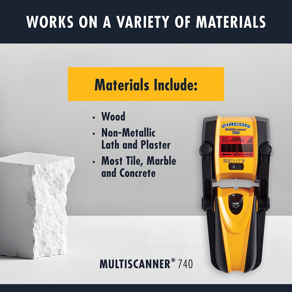 Multiscanner 740 Electronic Wall Scanner With Builtin Erasable Wall Marker