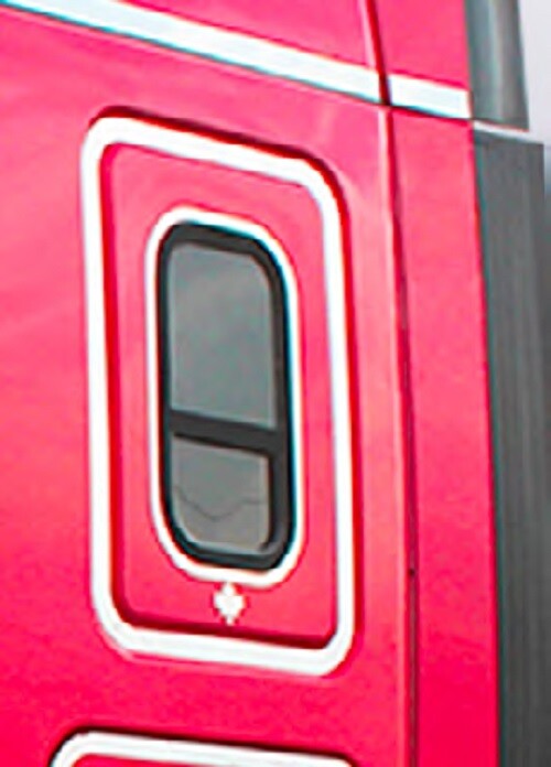 Cascadia Interior Sleeper Window Trim Pair # 10807