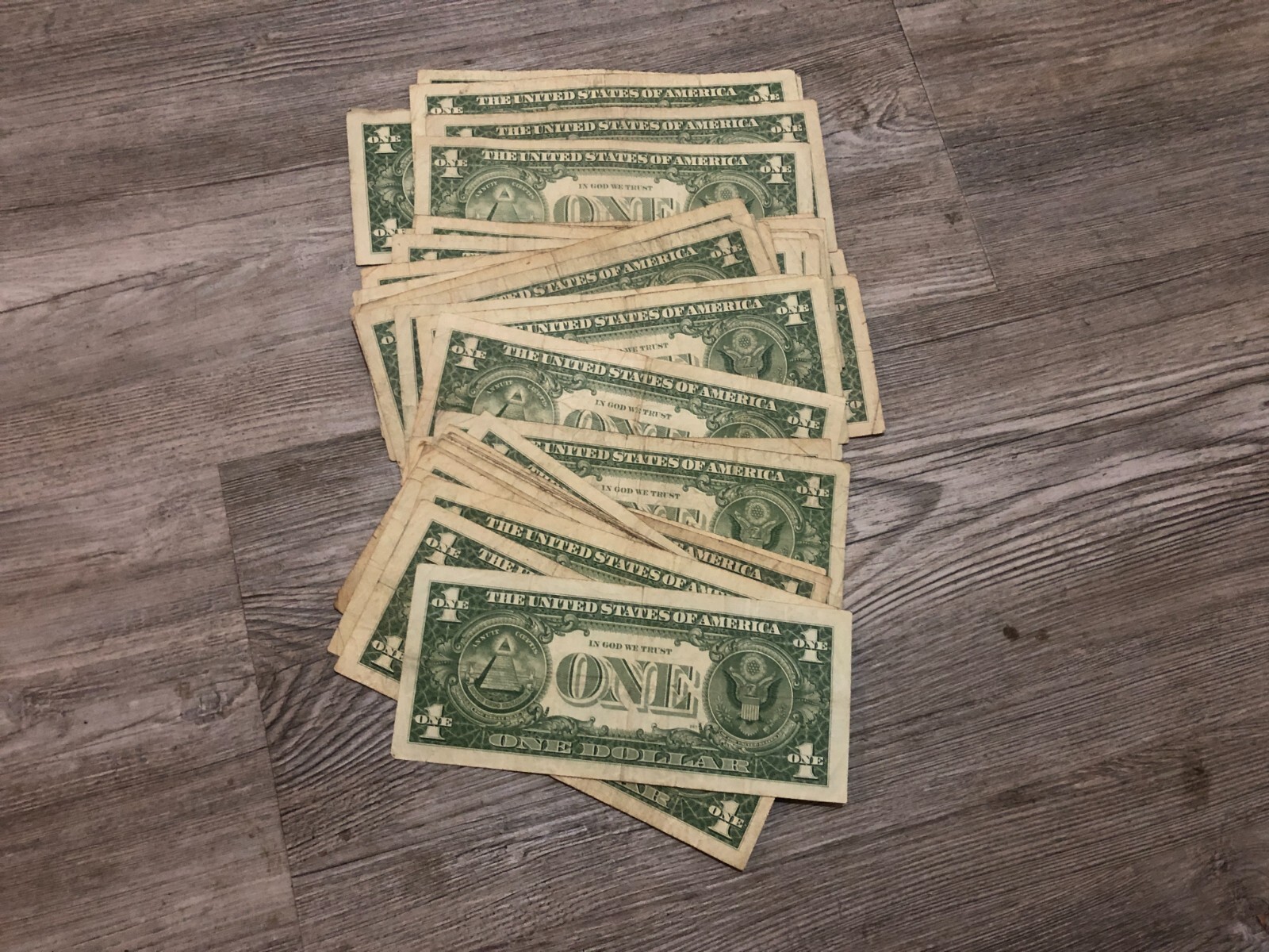 1957 STAR NOTE One Dollar Blue Seal Note Silver Certificate Old US Bill $1 Money