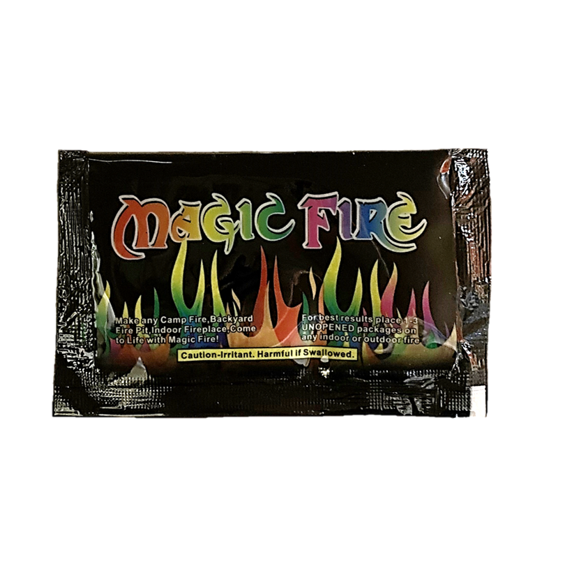 CAMPFIRE COLOR CHANGING FLAMES MAGIC FIRE COLORANT - 12 PACKS